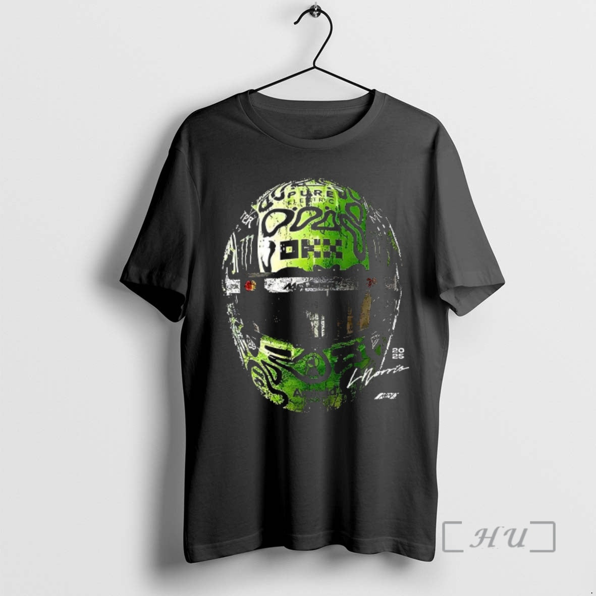 Officials Lando Mclaren F1 2025 Helmet Signature T-Shirts, Hoodie, Sweatshirt | AU18TeeNovaLab.com