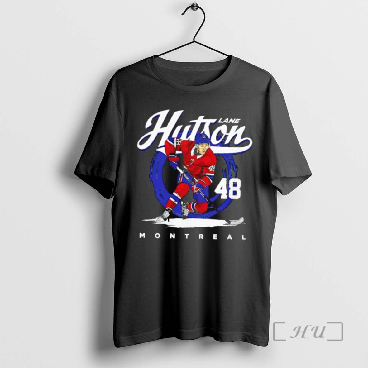 Officials Lane Hutson Montreal Brush 48 Hockey Player T-Shirts, Hoodie, Sweatshirt | AU18TeeNovaLab.com