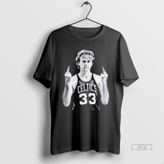 Officials Larry Bird Middle Finger