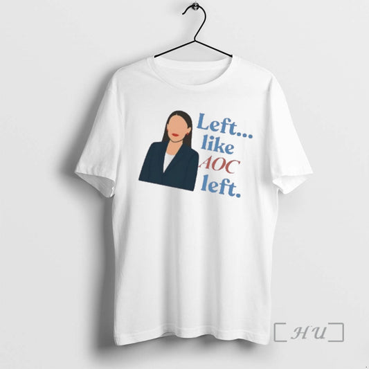 Officials Left Like Aoc Left T-Shirts, Hoodie, Sweatshirt | AU18TeeNovaLab.com