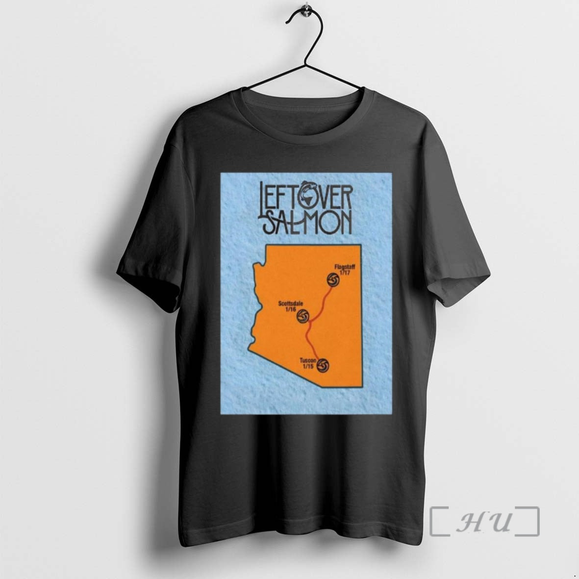 Officials Leftover Salmon Arizona January 2026 Shows T-Shirts, Hoodie, Sweatshirt | AU18TeeNovaLab.com