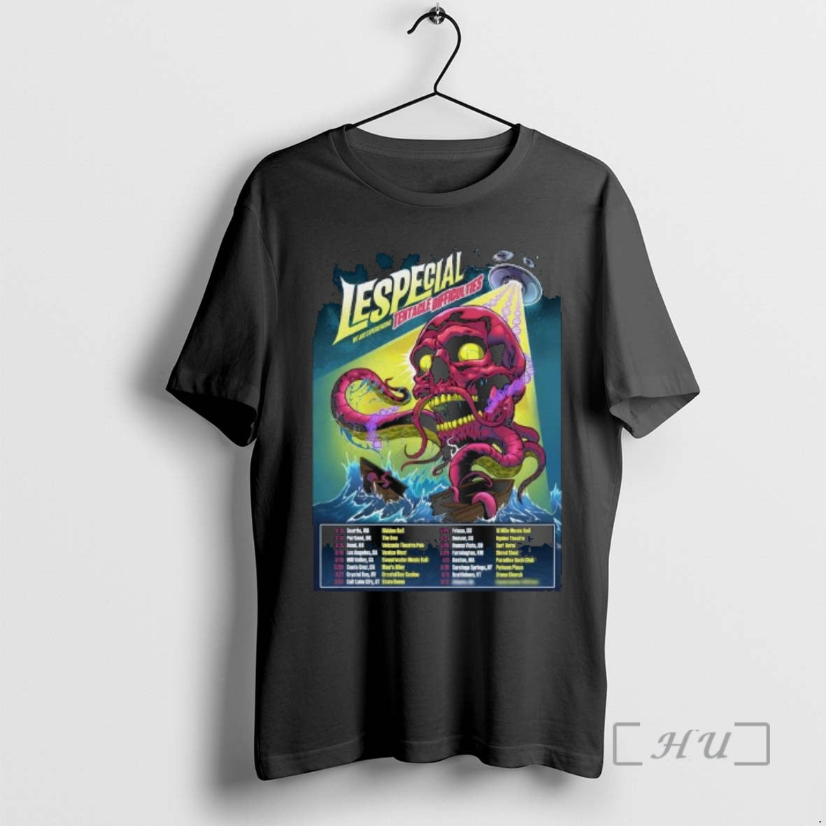 Officials Lespecial Tour Tentacle Difficulties 2026 T-Shirts, Hoodie, Sweatshirt | AU18TeeNovaLab.com