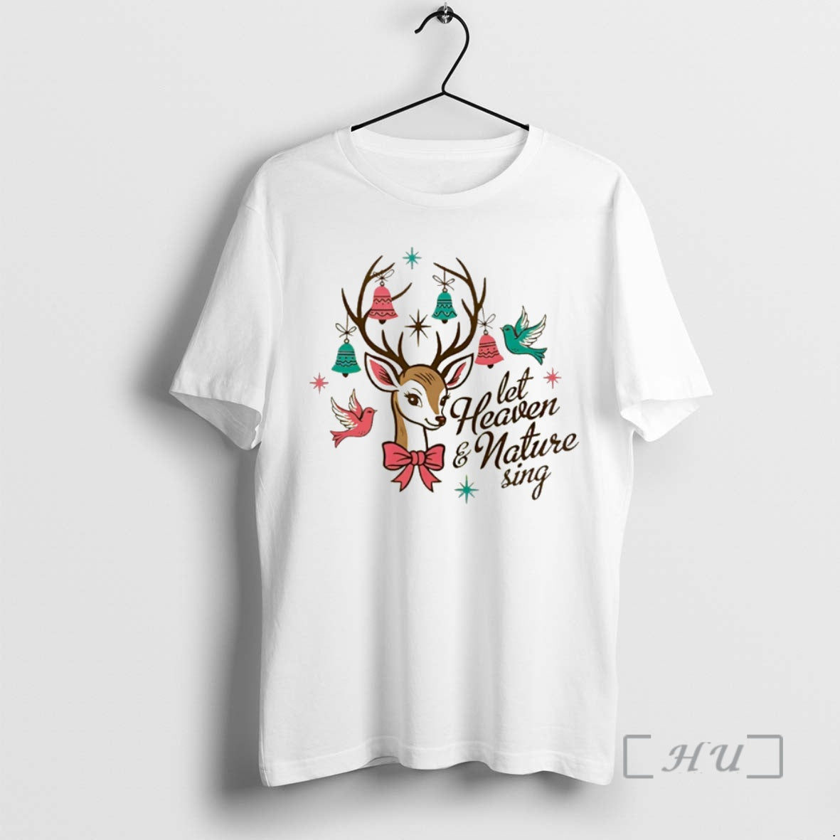 Officials Let Heaven And Nature Sing Christmas Retro Christmas T-Shirts, Hoodie, Sweatshirt | AU18TeeNovaLab.com