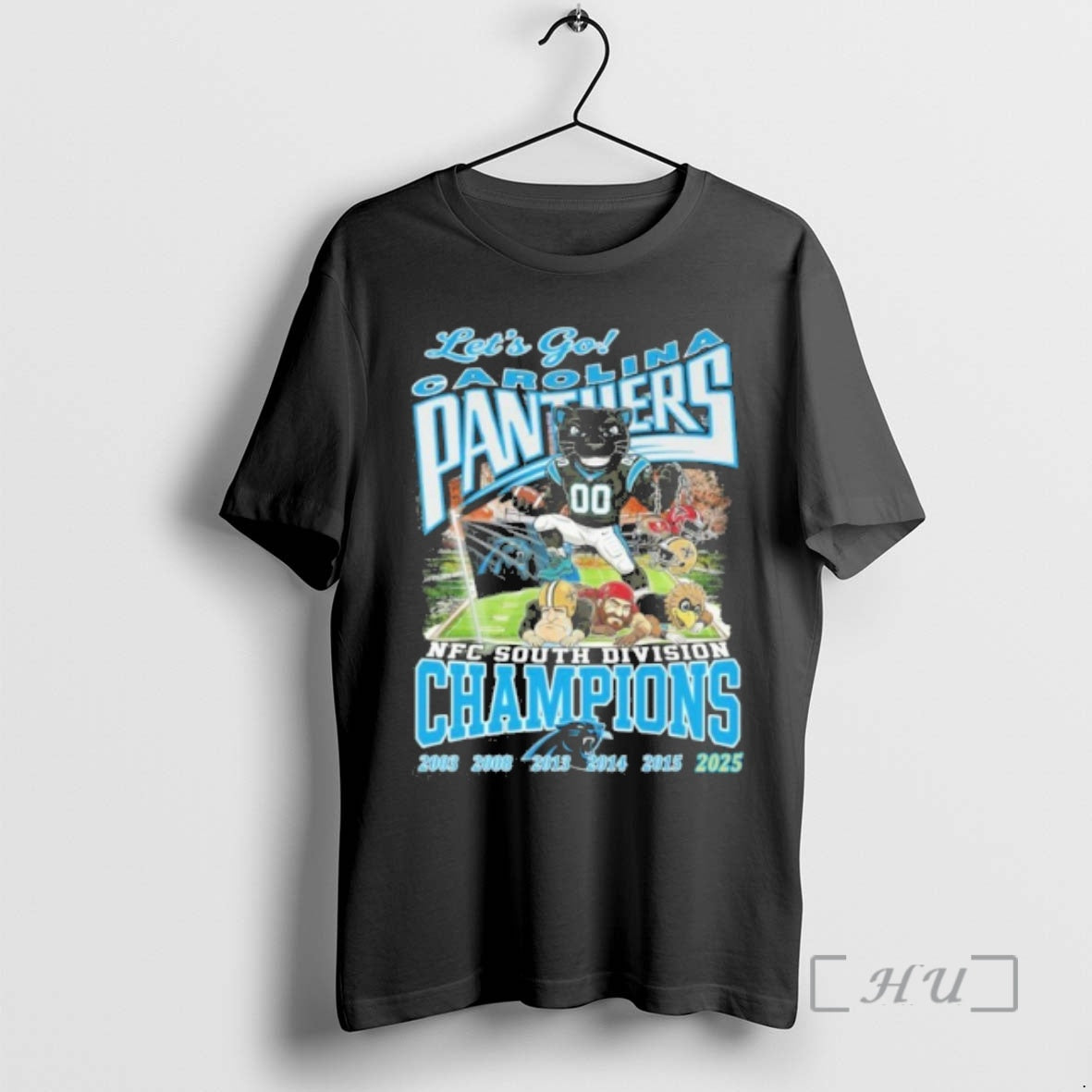 Officials Lets Go Carolina Panthers Nfc South Division Champions T-Shirts, Hoodie, Sweatshirt | AU18TeeNovaLab.com