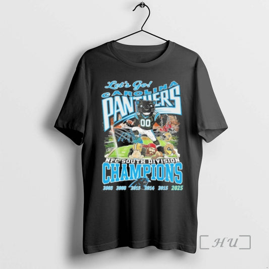 Officials Lets Go Carolina Panthers Nfc South Division Champions T-Shirts, Hoodie, Sweatshirt | AU18TeeNovaLab.com
