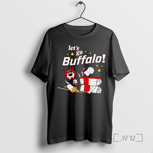 Officials Lets Go Buffalo Sabres Hockey Mascot