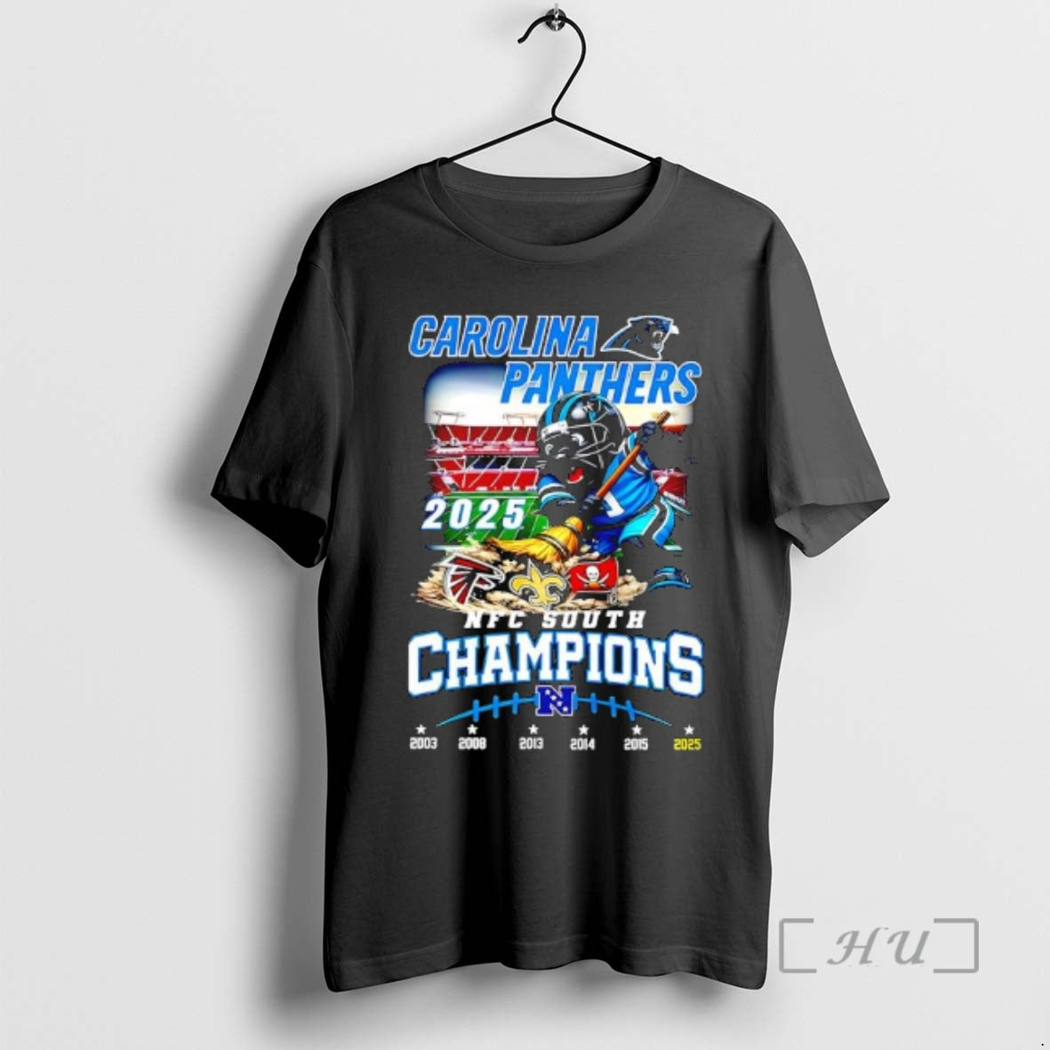 Officials Lets Go Carolina Panthers 2025 Nfc South Champions Division T-Shirts, Hoodie, Sweatshirt | AU18TeeNovaLab.com