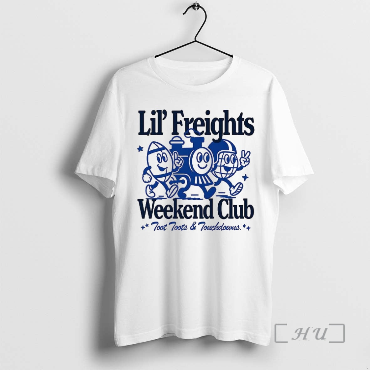 Officials Lil Freights Weekend Club Toot Toots And Touch Downs Steam Train Premium T Shirts Hoodie, Sweatshirt