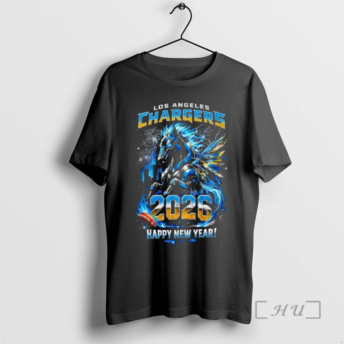 Officials Los Angeles Chargers Happy New Year 2026 Two Side A1 Premium T Shirts Sweater Hoodie, Sweatshirt