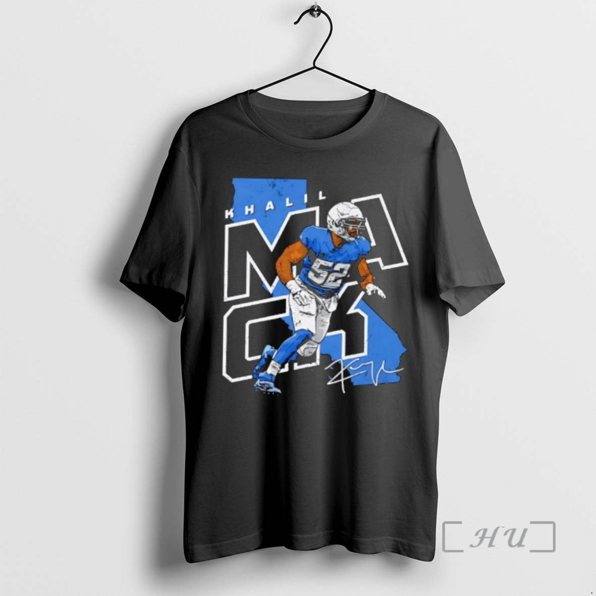 Officials Los Angeles Chargers Khalil Mack Player Map Signature T-Shirts, Hoodie, Sweatshirt | AU18TeeNovaLab.com