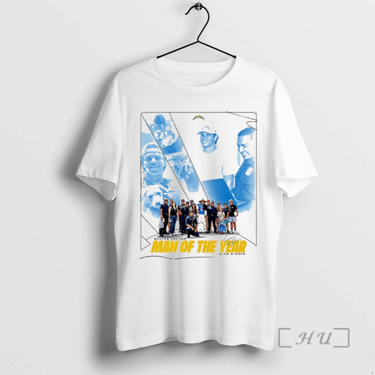 Officials Los Angeles Chargers Man Of The Year Signature T-Shirts, Hoodie, Sweatshirt | AU18TeeNovaLab.com