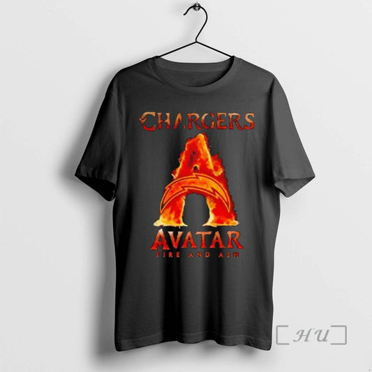 Officials Los Angeles Chargers X Avatar Fire And Ash T-Shirts, Hoodie, Sweatshirt | AU18TeeNovaLab.com