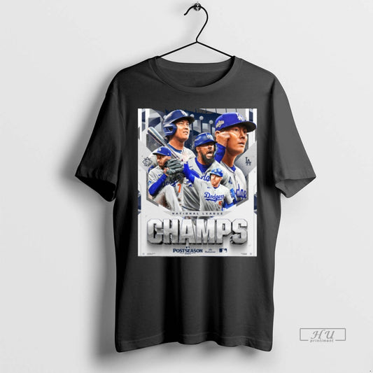 Officials Los Angeles Dodgers Mlb 2025 National League Champs Postseason Back To The World Series