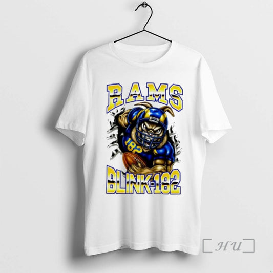 Officials Los Angeles Football X Blink 182 Bunny Rams T-Shirts, Hoodie, Sweatshirt | AU18TeeNovaLab.com