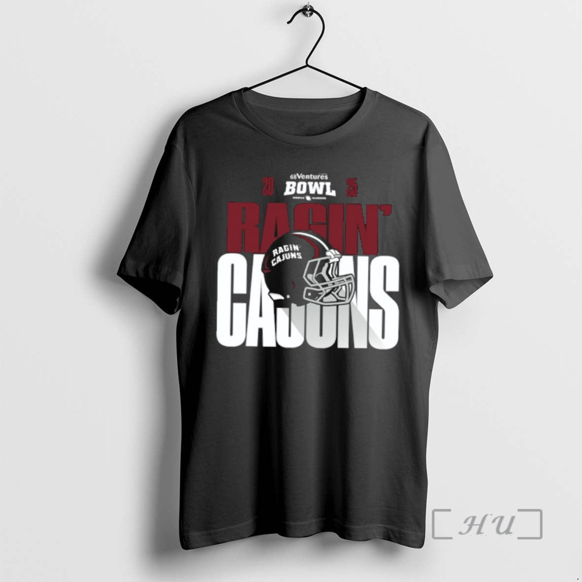 Officials Louisiana Ragin Cajuns 2025 68 Ventures Bowl Helmet T-Shirts, Hoodie, Sweatshirt | AU18TeeNovaLab.com