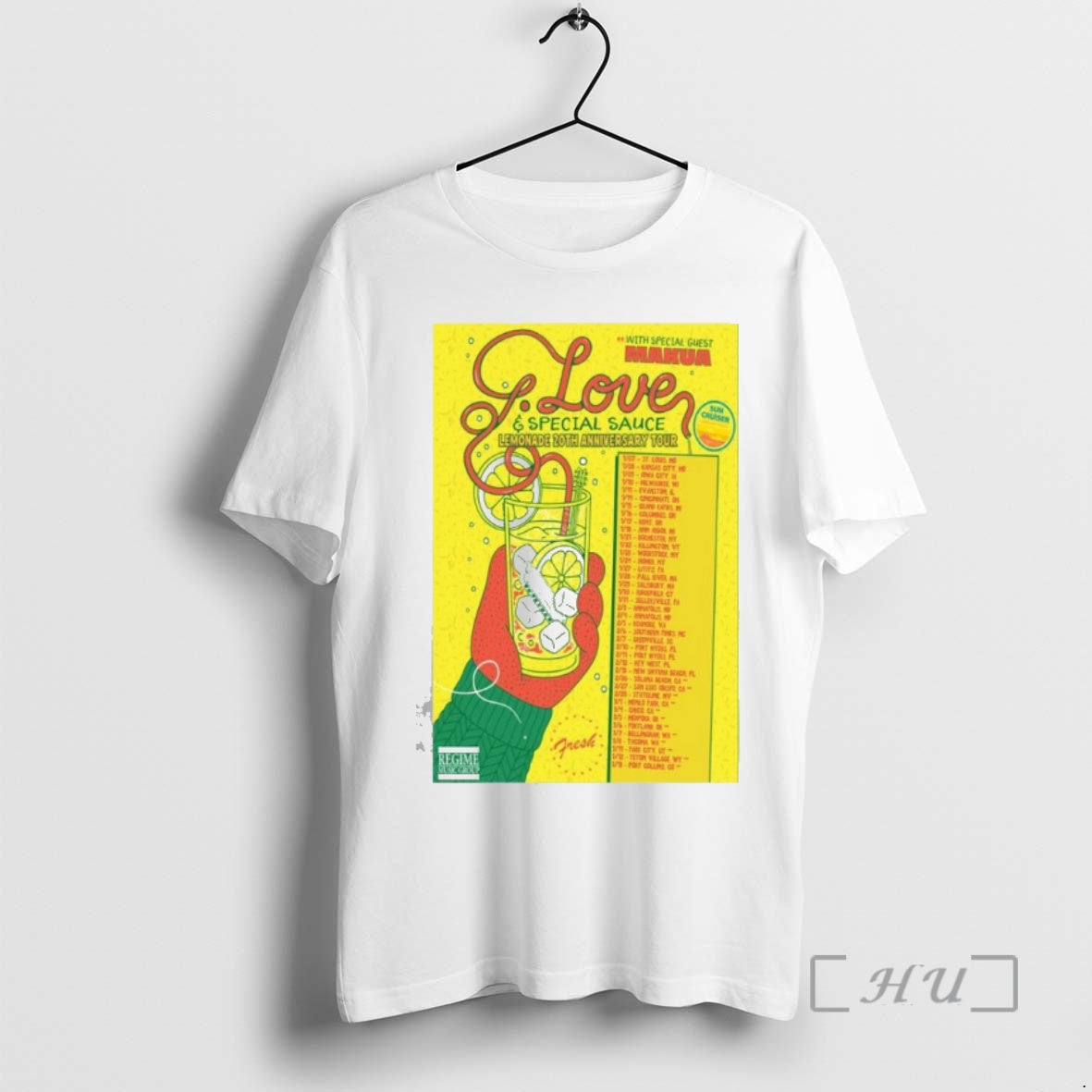 Officials Love Special Sauce Lemonade 20th Anniversary Tour 2026 T-Shirts, Hoodie, Sweatshirt | AU18TeeNovaLab.com