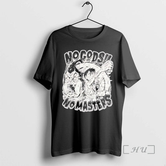 Officials Luffy World Noble No Gods No Masters T-Shirts, Hoodie, Sweatshirt | AU18TeeNovaLab.com