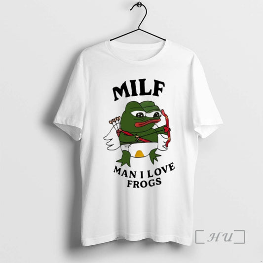 Officials Milf Man I Love Frogs Meme T-Shirts, Hoodie, Sweatshirt | AU18TeeNovaLab.com
