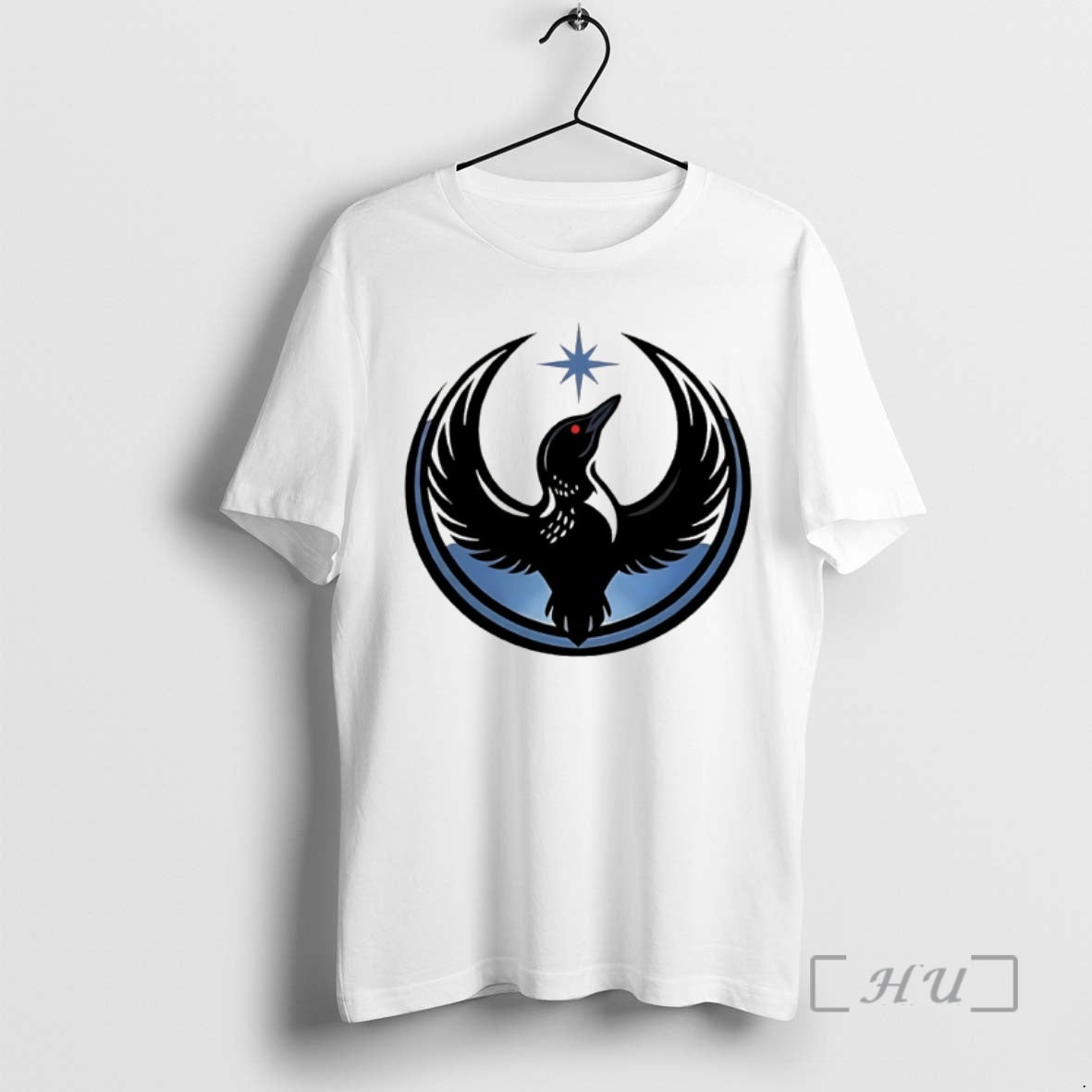 Mn State Bird Loon Protest Minnesota Rebel Alliance Political Logo