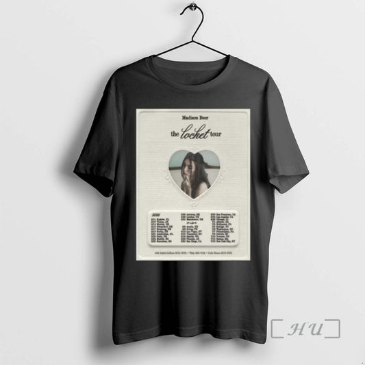 Officials Madison Beer The Locket Tour 2026 World Tour Schedule Dates Premium T Shirts Sweater