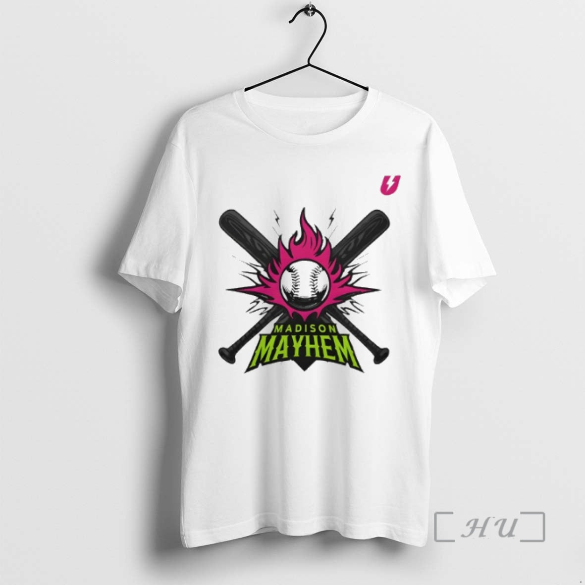 Officials Madison Mayhem Logo Classic Hustle Gear T-Shirts, Hoodie, Sweatshirt | AU18TeeNovaLab.com