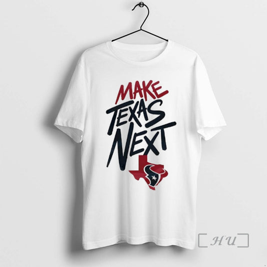 Officials Make Texas Next Houston Texans Logo T-Shirts, Hoodie, Sweatshirt | AU18TeeNovaLab.com