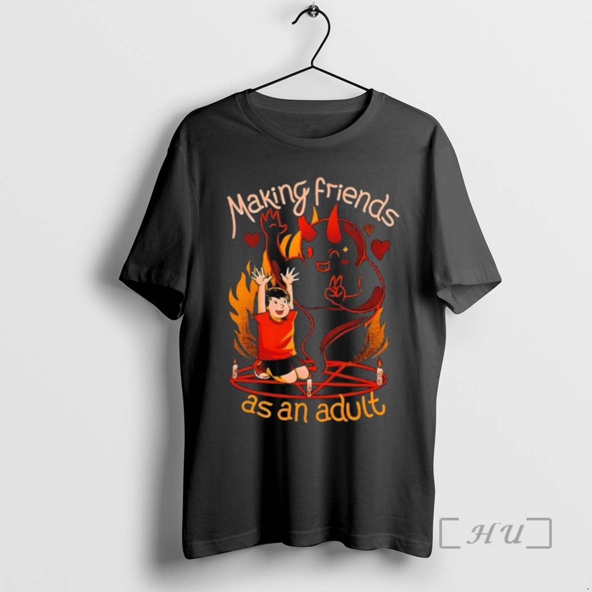 Officials Making New Friends Satanic Ritual T-Shirts, Hoodie, Sweatshirt | AU18TeeNovaLab.com