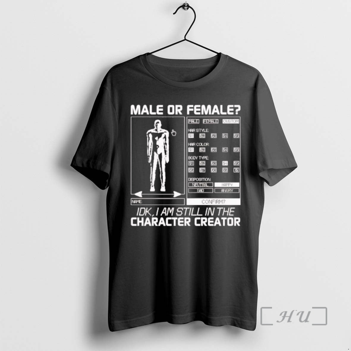 Officials Male Or Female Idk I Am Still In The Character Creator Premium T Shirts Hoodie, Sweatshirt | AU18TeeNovaLab.com