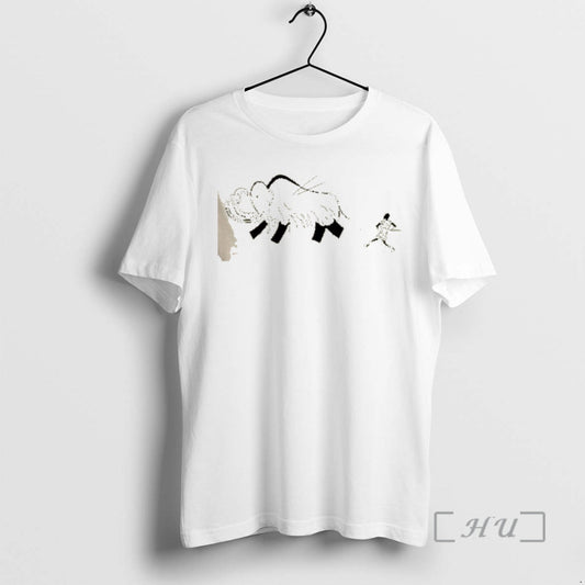 Officials Mammoth Hunt Cave Painting T-Shirts, Hoodie, Sweatshirt | AU18TeeNovaLab.com
