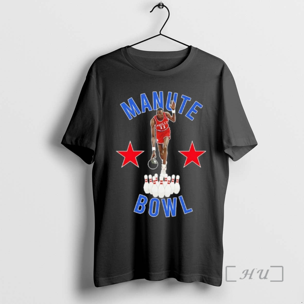 Officials Manute Bol Philadelphia 76ers Bowling Minute Manute T-Shirts, Hoodie, Sweatshirt | AU18TeeNovaLab.com