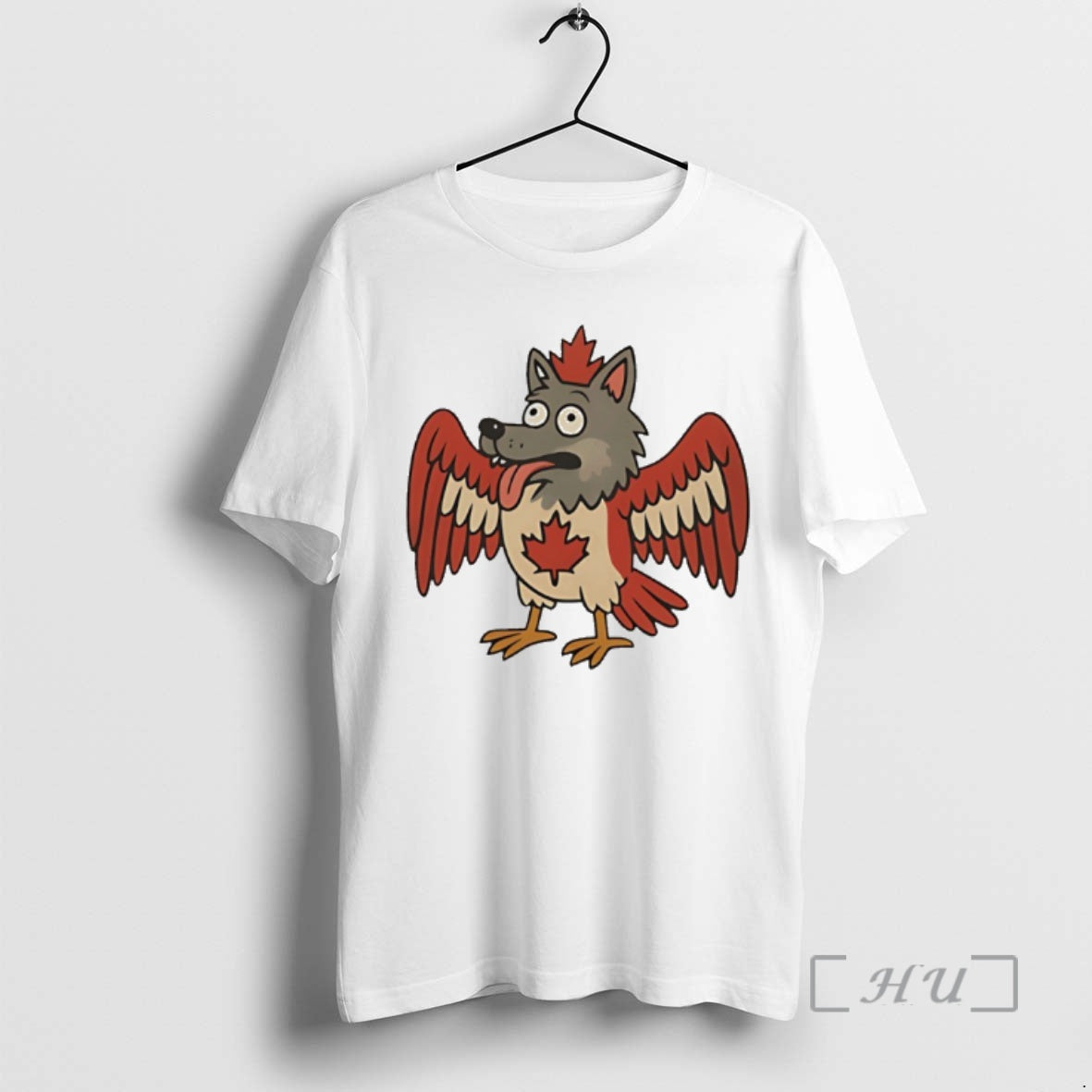 Officials Maple Mad Wolfbird Quirky Canadian Creature Cartoon T-Shirts, Hoodie, Sweatshirt | AU18TeeNovaLab.com
