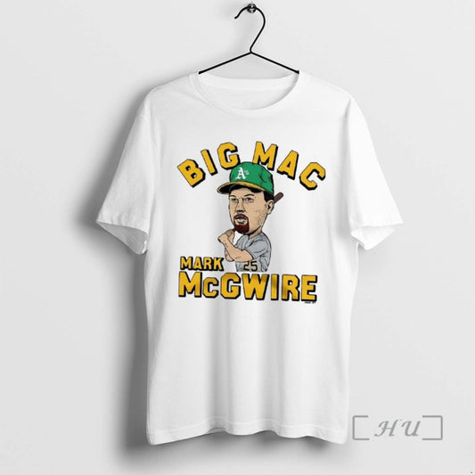Officials Mark Mcgwire Big Mac Oakland Athletics Baseball Caricatures Woman T-Shirts, Hoodie, Sweatshirt | AU18TeeNovaLab.com