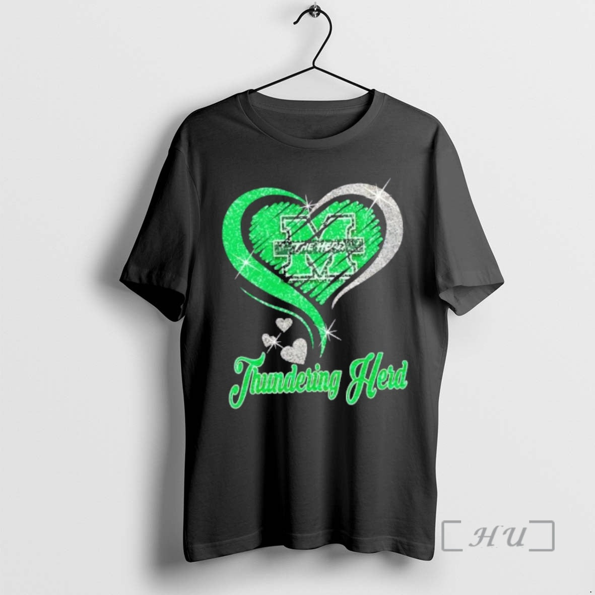 Officials Marshall Thundering Herd Football In Glitter Heart Fans T-Shirts, Hoodie, Sweatshirt | AU18TeeNovaLab.com