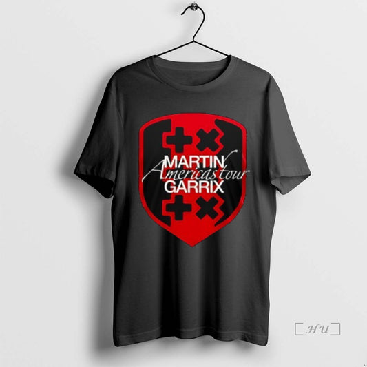 Officials Martin Garrix Americas Tour Dates Schedule Logo Double Sided Graphic Premium T Shirts Sweater Hoodie, Sweatshirt
