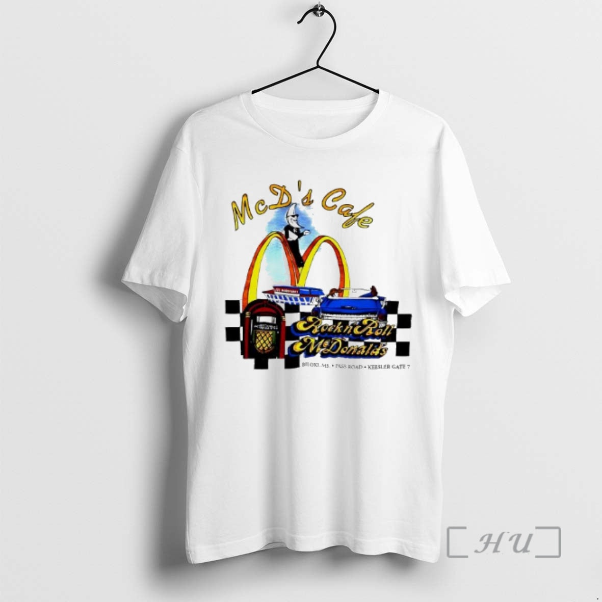 Officials Mcdonalds Cafe Rock N Roll Vintage T-Shirts, Hoodie, Sweatshirt | AU18TeeNovaLab.com