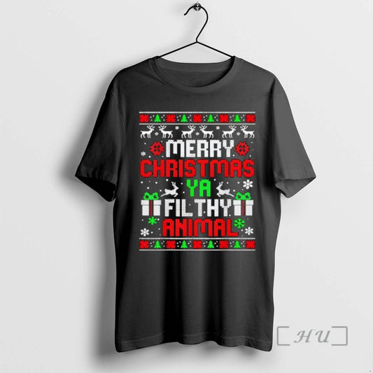 Officials Merry Christmas Animal Filthy Ya Xmas Family Pajama T-Shirts, Hoodie, Sweatshirt | AU18TeeNovaLab.com