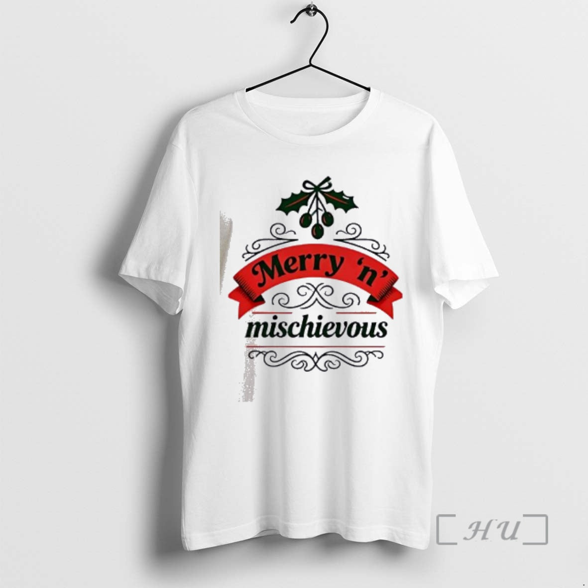 Officials Merry N Mischievous Vintage Christmas T-Shirts, Hoodie, Sweatshirt | AU18TeeNovaLab.com