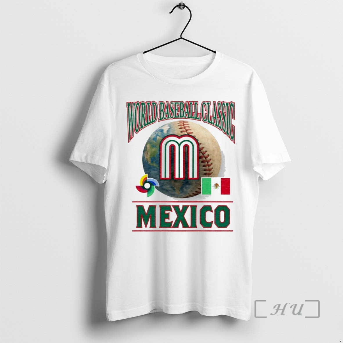 Officials Mexico Baseball 2026 World Baseball Classic Logo Circle