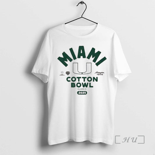 Officials Miami College Football Playoff 2026 Cotton Bowl Classic T-Shirts, Hoodie, Sweatshirt | AU18TeeNovaLab.com
