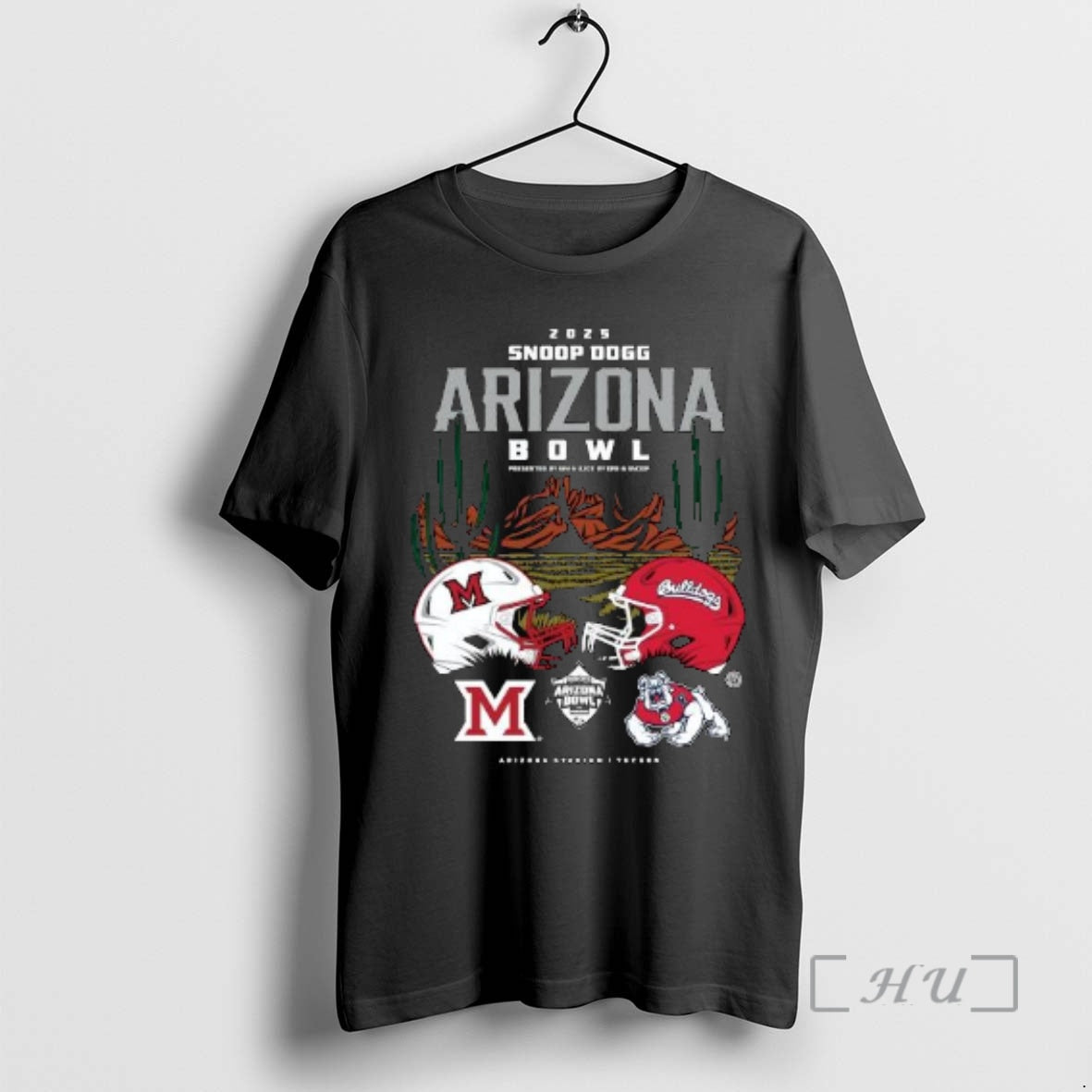 Officials Miami Redhawks Vs Fresno State Bulldogs 2025 Snoop Dogg Arizona Bowl Head To Head T-Shirts, Hoodie, Sweatshirt