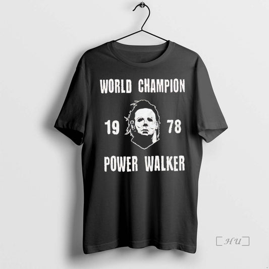 Officials Michael Myers World Champion Power Walker 1978