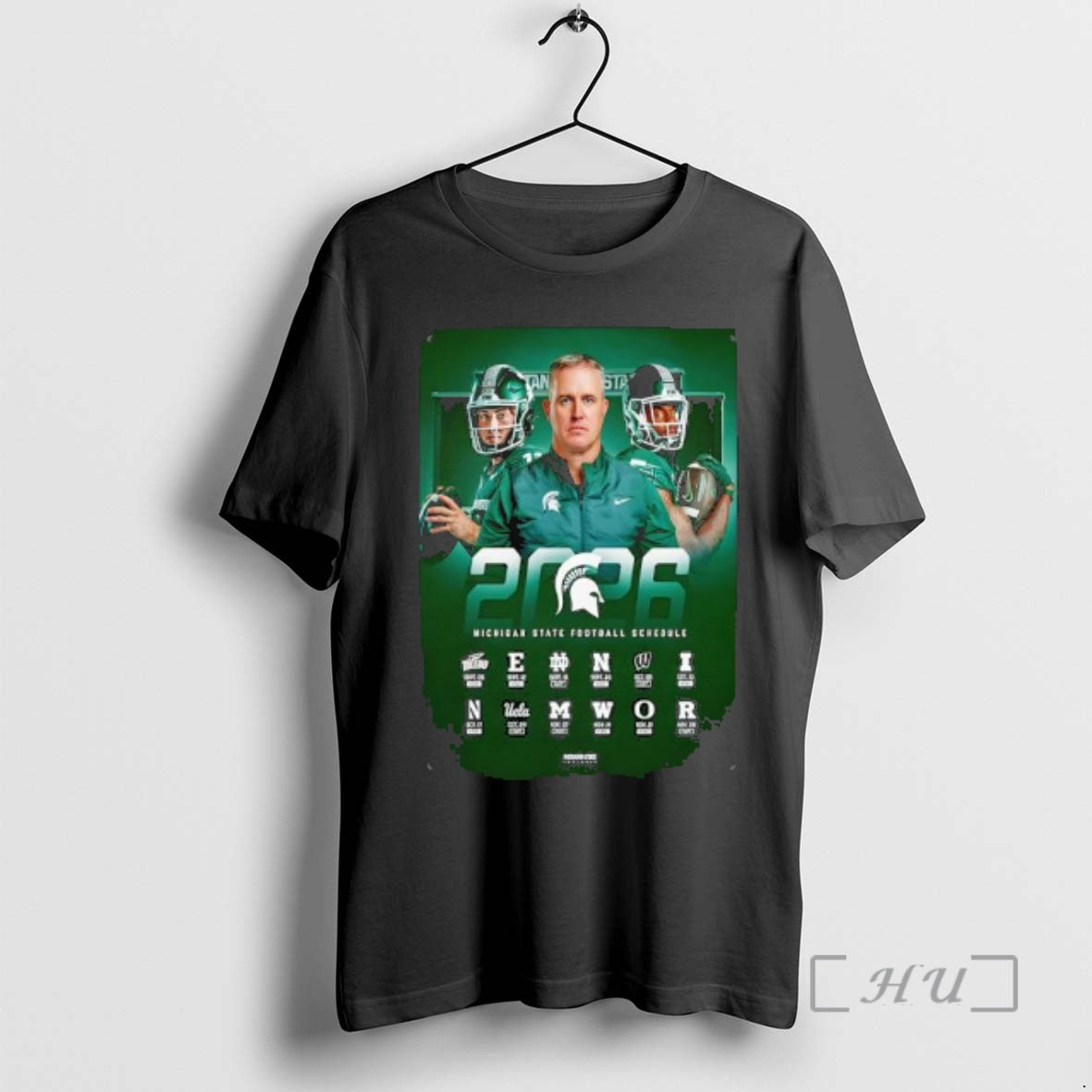 Officials Michigan State Spartans Football Ncaa Regular Season 2026 Schedule T-Shirts, Hoodie, Sweatshirt
