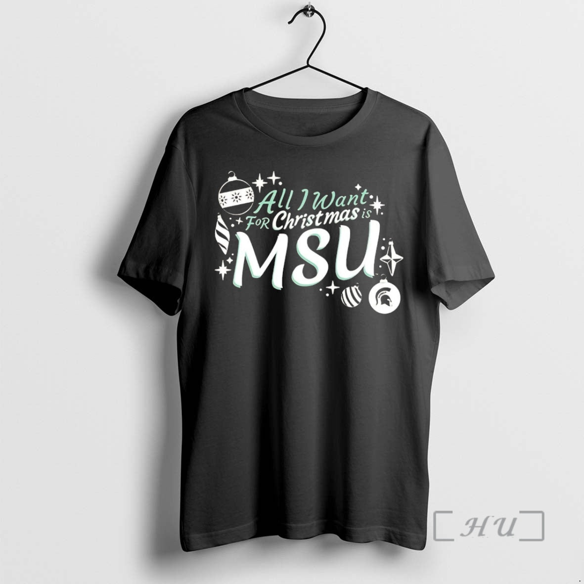 Officials Michigan State Spartans All I Want For Christmas T-Shirts, Hoodie, Sweatshirt | AU18TeeNovaLab.com