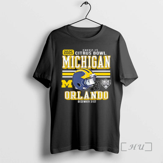 Officials Michigan Wolverines Football Cheez It Citrus Bowl 2025 T-Shirts, Hoodie, Sweatshirt | AU18TeeNovaLab.com