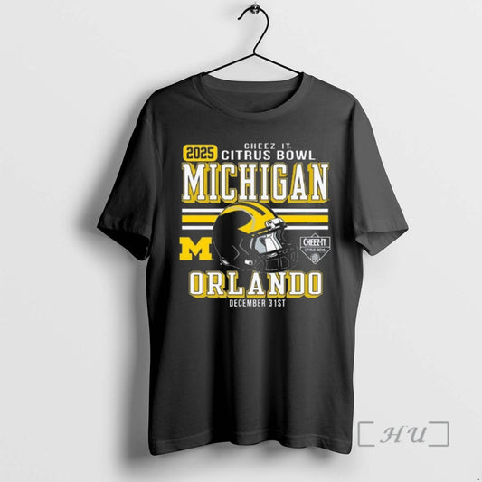 Officials Michigan Wolverines Football Cheez It Citrus Bowl 2025 Helmet T-Shirts, Hoodie, Sweatshirt | AU18TeeNovaLab.com