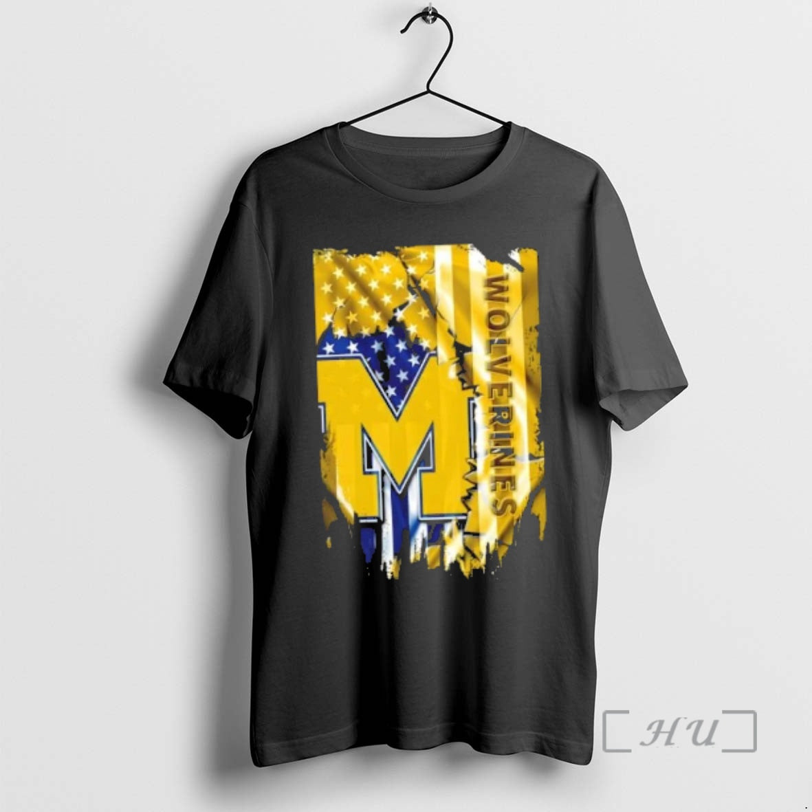 Officials Michigan Wolverines Football X American Flag T-Shirts, Hoodie, Sweatshirt | AU18TeeNovaLab.com