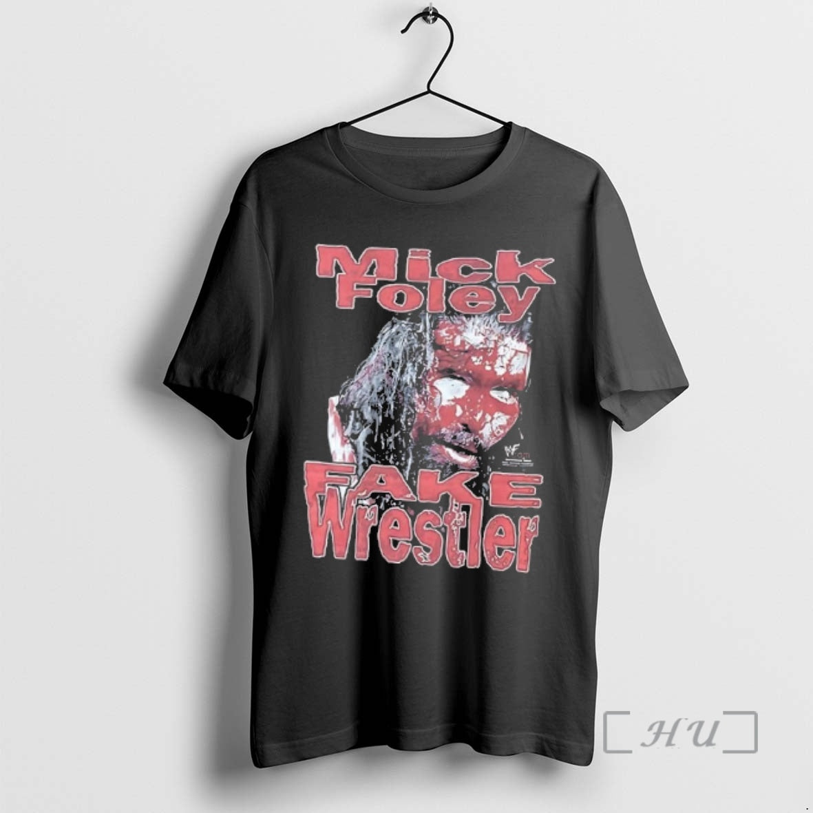 Officials Mick Foley Fake Wrestler 2 Sided T-Shirts, Hoodie, Sweatshirt | AU18TeeNovaLab.com