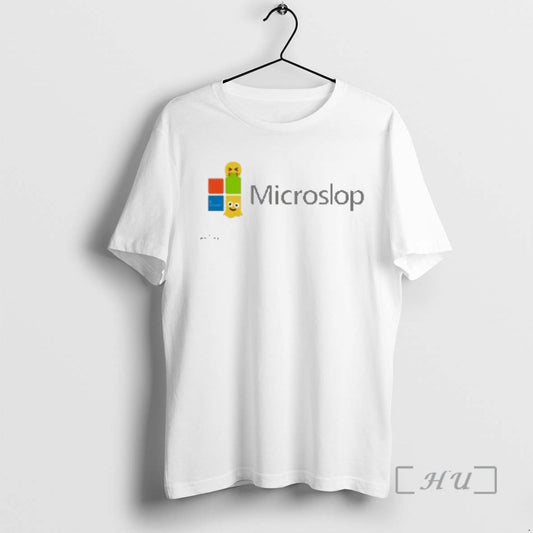 Officials Microslop Logo Parody T-Shirts, Hoodie, Sweatshirt | AU18TeeNovaLab.com