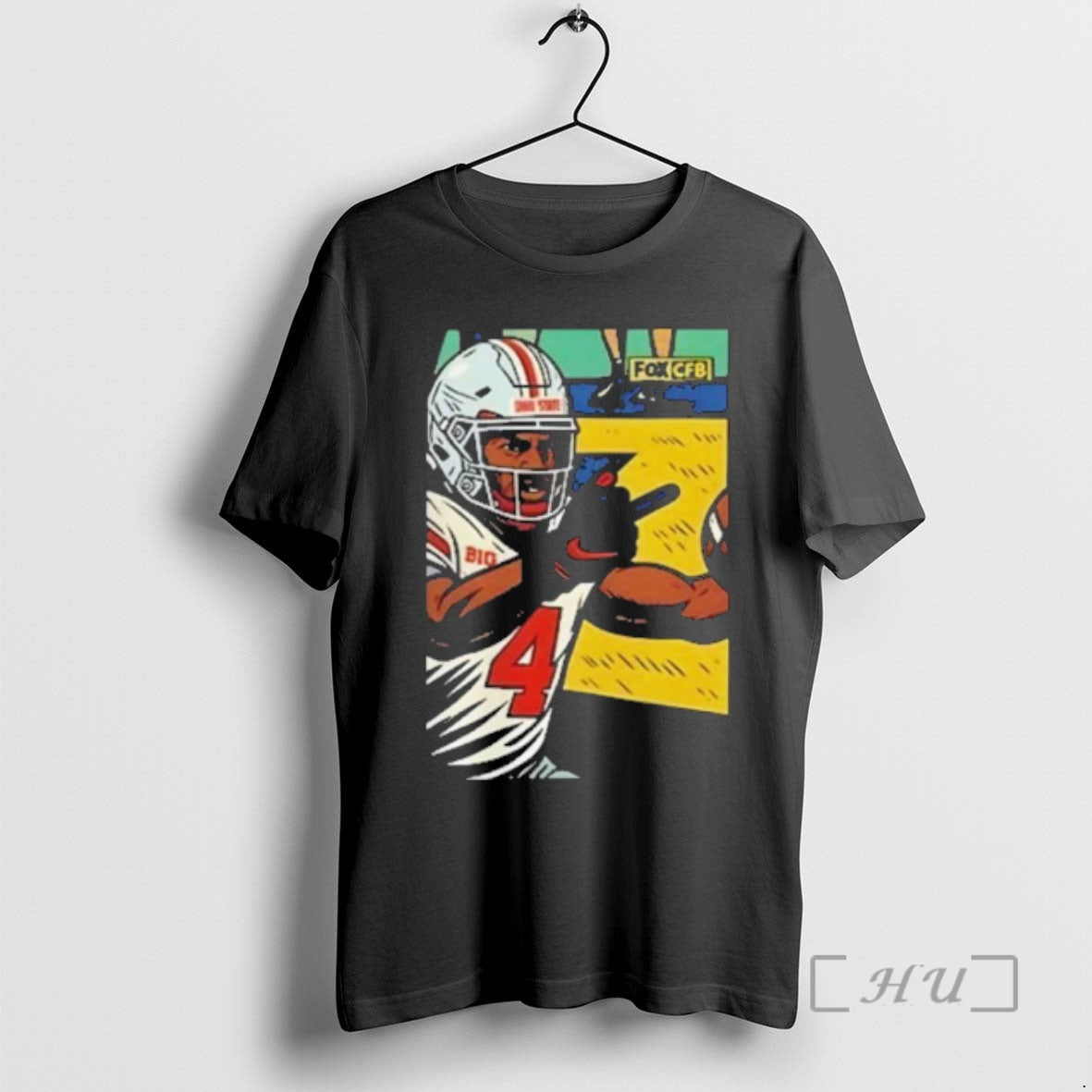 Officials Middle Finger Jeremiah Smith Flips Off Michigan Fan T-Shirts, Hoodie, Sweatshirt | AU18TeeNovaLab.com