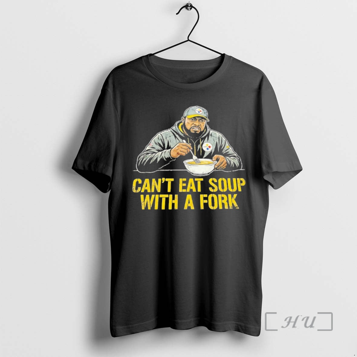 Officials Mike Tomlin Cant Eat Soup With A Fork T-Shirts, Hoodie, Sweatshirt | AU18TeeNovaLab.com